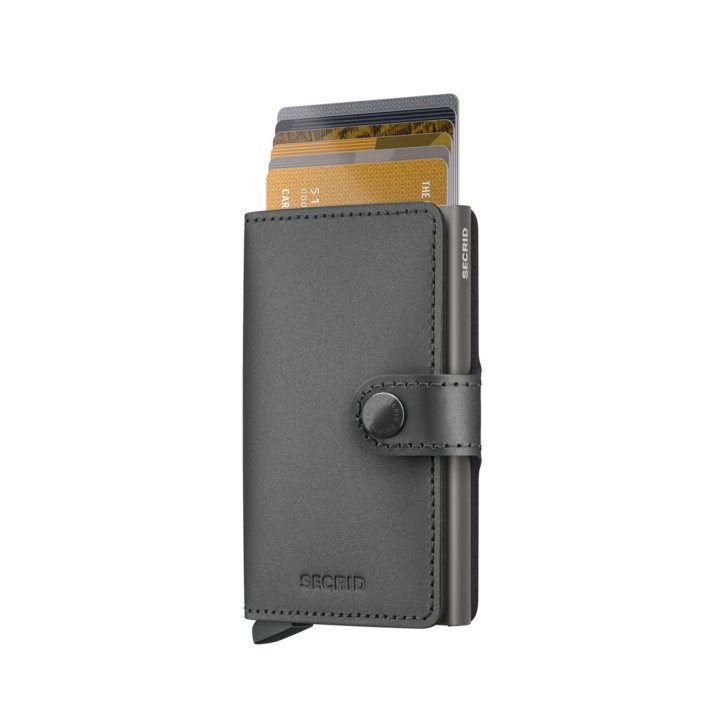 Secrid Miniwallet Matte satin steel